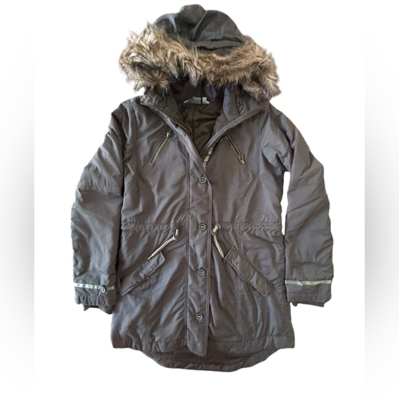 Athleta- Primaloft Peak Parka- Yosemite Green- Small- Like new condition!!!! - Picture 3 of 9
